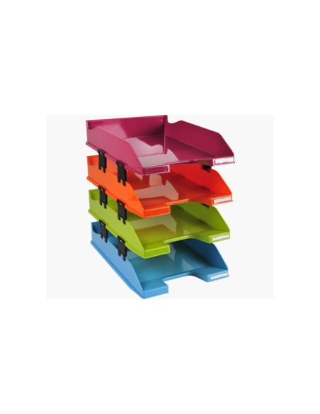 113298SETD bandeja de escritorio/organizador Poliestireno Multicolor 113298SETD bandeja de escritorio/organizador Poliestireno Multicolor