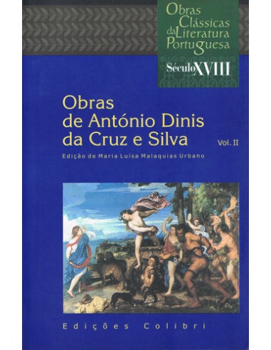 OBRAS DE ANTNIO DINIS DA CRUZ E SILVA II 