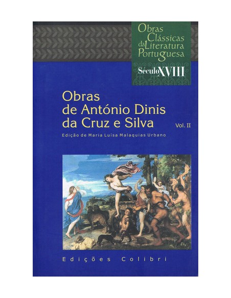 OBRAS DE ANTNIO DINIS DA CRUZ E SILVA II 