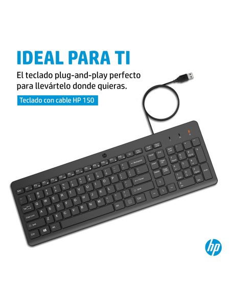Teclado con cable 150