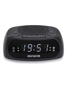 CR-09J despertador Reloj despertador digital Negro