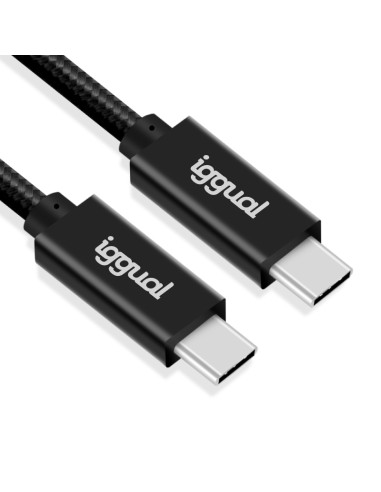 Cable USB-C 3.2 Gen2x2 100W 5A 4K 1m nylon
