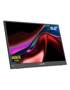 Portable 15.6" FHD Monitor LIGHT Monitor portátil Negro 39,6 cm (15.6") LCD 1920 x 1080 Pixeles