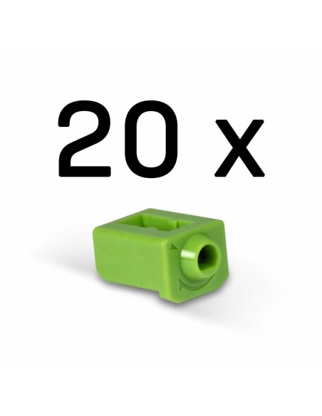 47913 bloqueador de puerto SFP Verde Acrilonitrilo butadieno estireno (ABS) 20 pieza(s)