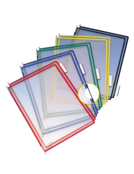 114001 accesorio de soporte para mostrar documentos Azul PVC Montura