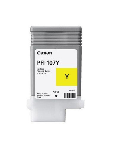 PFI-107Y cartucho de tinta 1 pieza(s) Original Amarillo