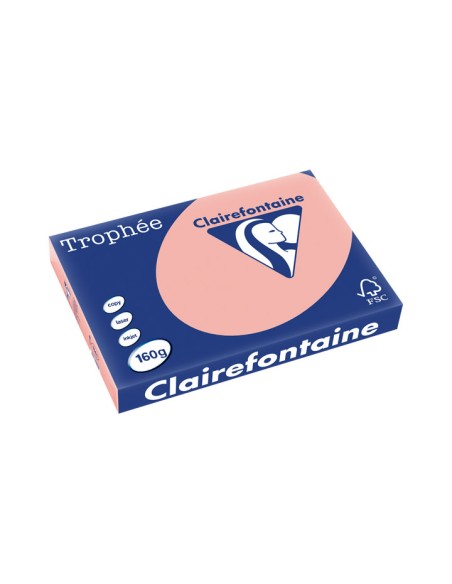 PAQ. 250H PAP. TROPHEE CLF SUAVE A3 160G MELOCOTON