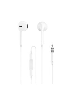 EAUR-APW auricular y casco Auriculares Alámbrico Dentro de oído Llamadas/Música Blanco