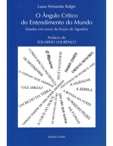 O ANGULO CRITICO DO ENTENDIMENTO DO MUNDO ESTUDOS EM TORNO DA FICCAO DE AGUSTINA