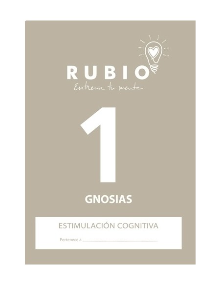 CUADERNO RUBIO A4 ESTIM.COGN.GNOSIAS 1 - Pack de 5 unidades