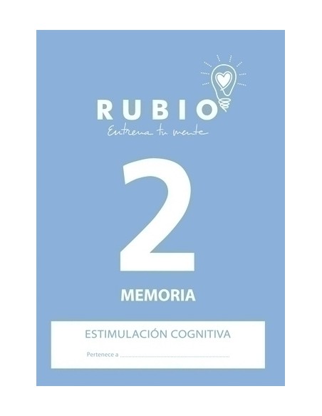 CUADERNO RUBIO A4 ESTIM.COGN.MEMORIA 2 - Pack de 5 unidades
