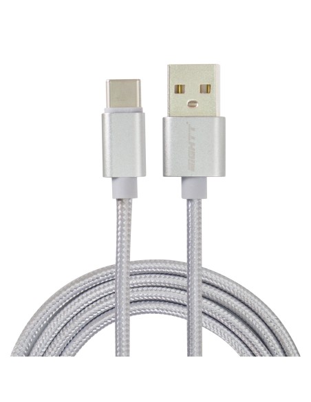 ECT-4S cable USB 1 m USB 2.0 USB C USB A Plata