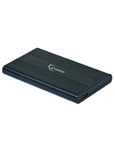 EE2-U2S-4 caja para disco duro externo Negro 2.5"