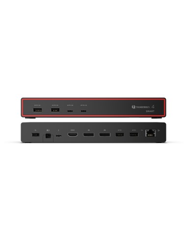 ThinkPad Thunderbolt 4 Smart Dock Gen2 7500 Alámbrico Negro