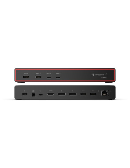 ThinkPad Thunderbolt 4 Smart Dock Gen2 7500 Alámbrico Negro