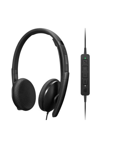 4XD1M39028 auricular y casco Auriculares Alámbrico Diadema USB Tipo C Negro