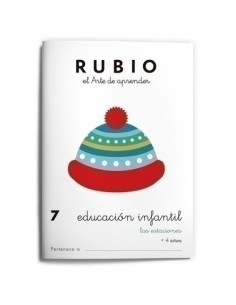 CUADERNO RUBIO A5 EDU. INF. 7 LAS ESTACI - Pack de 10 unidades