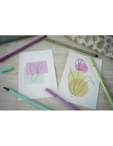 Pen 68 rotulador Amarillo 1 pieza(s)