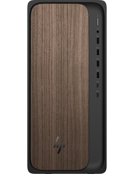 OmniDesk AI M03-0016ns PC Intel Core Ultra 5 225 16 GB DDR5-SDRAM 1 TB SSD Windows 11 Home Torre AI PC Madera