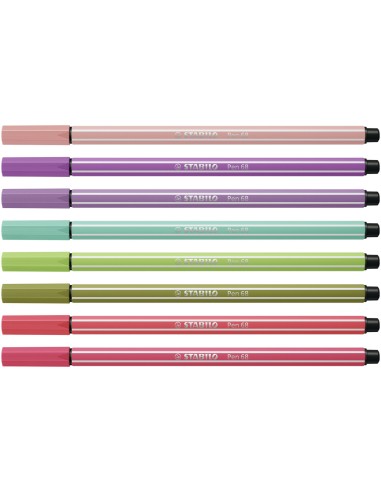 Pen 68 rotulador Colores surtidos 8 pieza(s)
