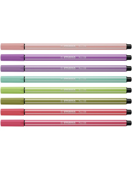 Pen 68 rotulador Colores surtidos 8 pieza(s)