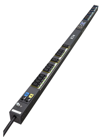 EMAB03 unidad de distribución de energía (PDU) 16 salidas AC 0U Negro