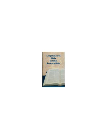 IMPORTANCIA DA BIBLIA