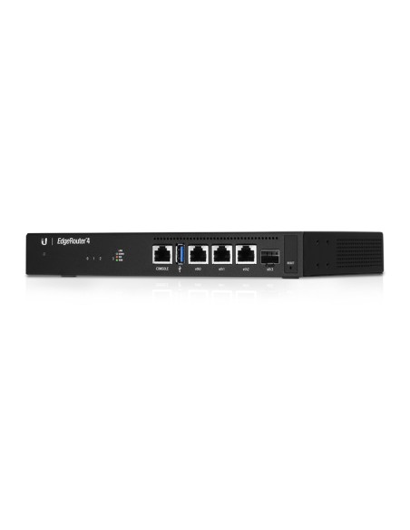 EdgeRouter 4 router Gigabit Ethernet Negro