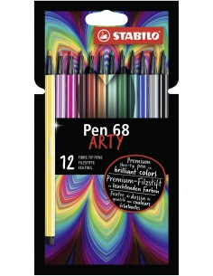 Pen 68 ARTY rotulador Multicolor 12 pieza(s)