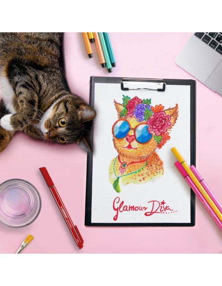 PEN 68 ARTY rotulador Medio Multicolor 18 pieza(s)