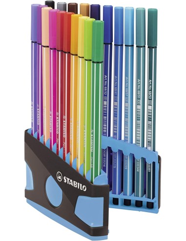 Pen 68 rotulador Medio Multicolor 20 pieza(s)