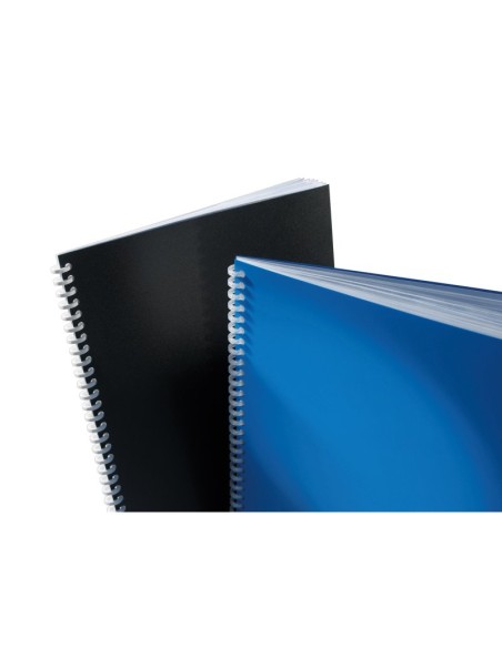 Portada Pp Polycover Opaca 800 Micras A4 Negro (Caja 50)