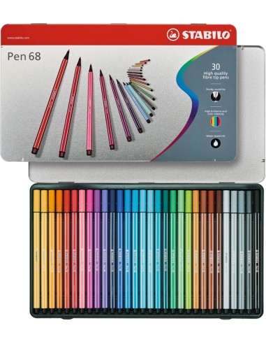 Pen 68 rotulador Multicolor 30 pieza(s)