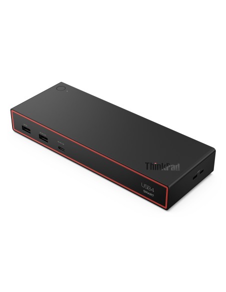 ThinkPad USB4 Smart Dock 5500 with 135W Adapter Alámbrico Negro