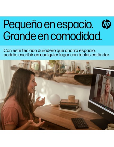 Teclado multidispositivo compacto 355 con Bluetooth