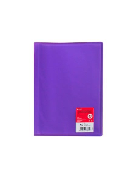 CARP. 10F POLIPLAS GRAFOPLAS A4 PP VIOLET 01311235