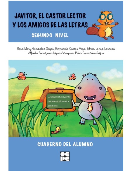 Cuaderno 2 Javitor el castor lector y los amigos de las letras