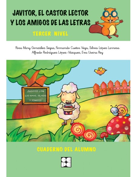 Cuaderno 3 Javitor el castor lector y los amigos de las letras