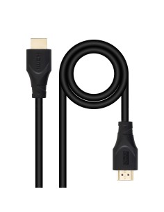 Cable HDMI V1.4 CCS, A/M-A/M, Negro, 1m