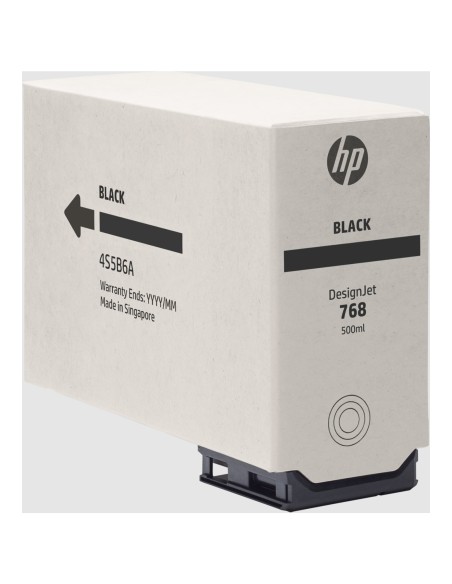 Cartucho de tinta negra DesignJet 768 de 500 ml
