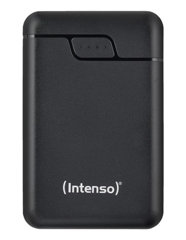 B10000  Power bank de 10.000 mAh, batería externa portátil, USB-C y 2× USB-A, indicador LED, probada en Alemania, negra