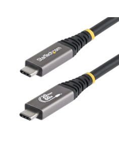 Cable USB4 3m - Cable USB-C Certificado USB-IF - 20Gbps - PD 240W EPR - 4K120 - DP 2.1 - Cable USB Tipo C - Recubrimiento de TPE