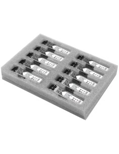 Paquete de 10 Módulos SFP Compatibles con Cisco GLC-SX-MM - 1000BASE-SX - Multimodo 1GbE - SFP Ethernet Gigabit 1Gb - LC - 550m 