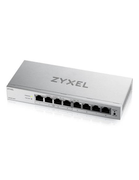 GS1200-8HPV3 Gestionado L2 Gigabit Ethernet (10/100/1000) Energía sobre Ethernet (PoE) Escritorio Gris