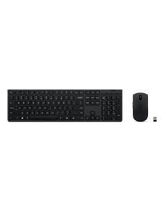 4X31R64357 teclado Ratón incluido Oficina RF Wireless + Bluetooth QWERTY Español Gris