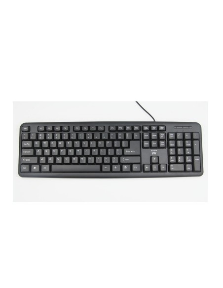 EW3109 teclado USB + PS/2 Negro EW3109 teclado USB + PS/2 Negro