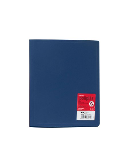 CARP. POLIPLAS GRAFOPLAS A4 PP 20FUND. AZ 01320030