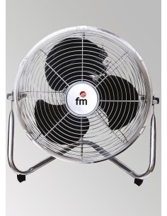 F-30 ventilador Negro, Plata