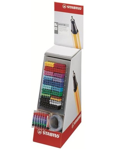  EXP 200 ROTULADORES + 6 ESTUCHES 88/6 STABILO POINT 88 