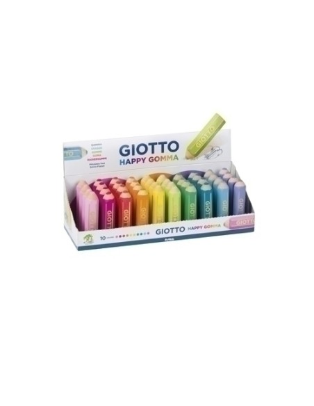 GOMA BORRAR GIOTTO HAPPY GOMMA EXP.40